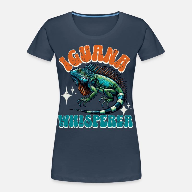 Iguane T-shirt bio Premium Femme