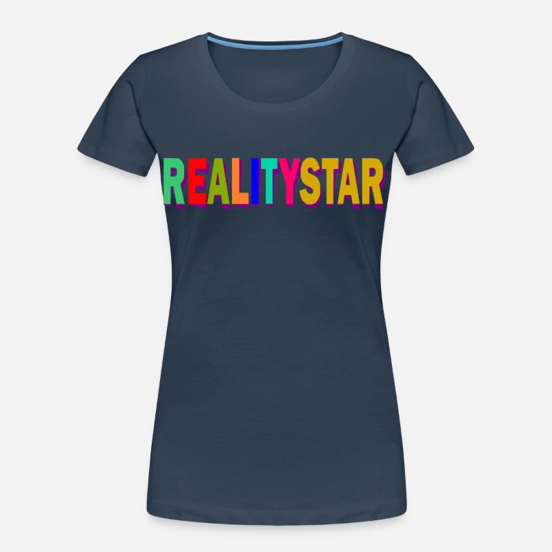 RealityStar Farbexplosion Frauen Premium Bio T-Shirt