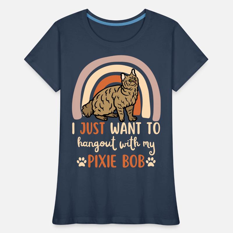 Süße Pixie Bob Katze Frauen Premium Bio T-Shirt