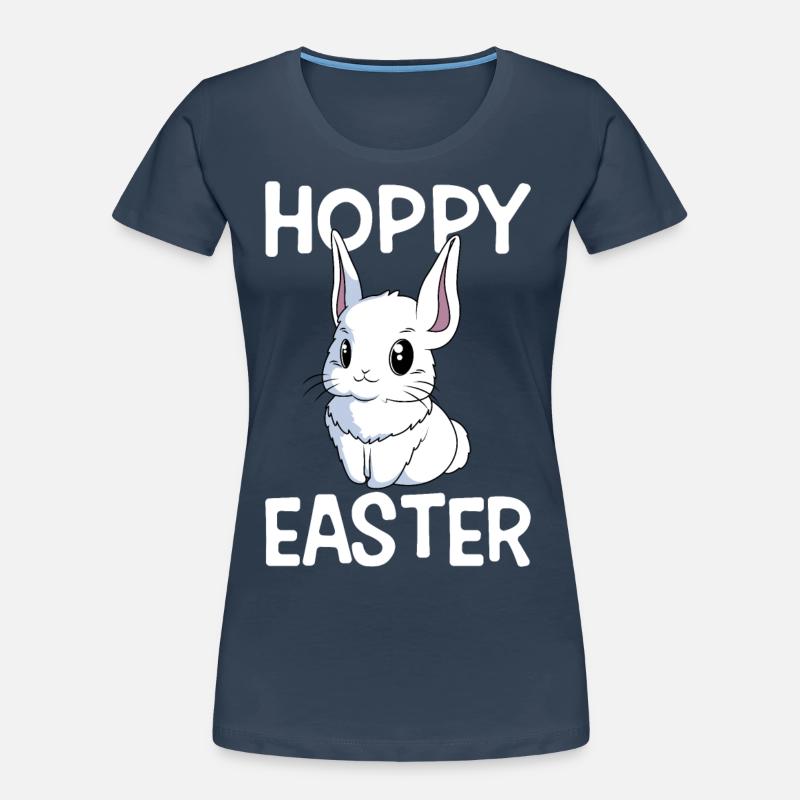 Hoppy Easter Sweet Easter Bunny Easter Egg Hunt Women's Premium Organic T-Shirt