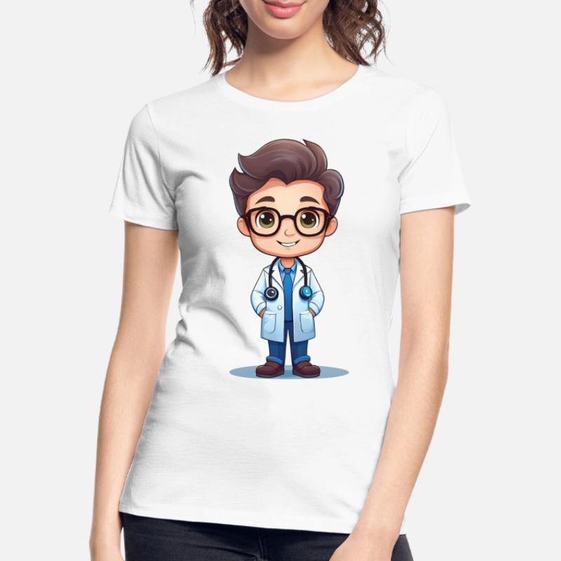 Arzt oder Doktor Frauen Premium Bio T-Shirt