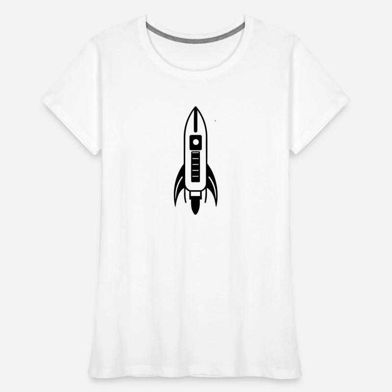 Fusée T-shirt bio Premium Femme