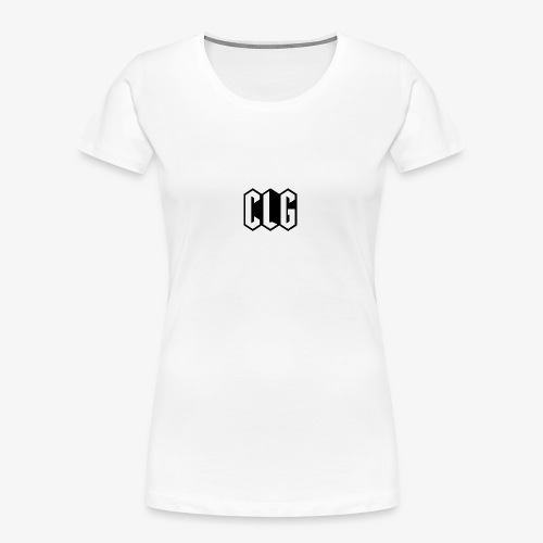 CLG DESIGN black - T-shirt bio Premium Femme