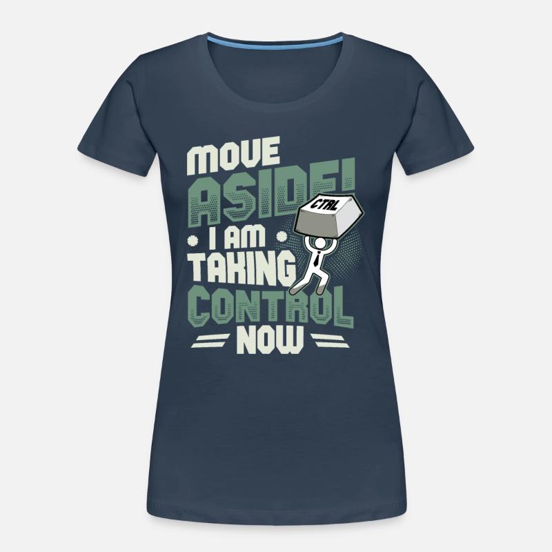 Support informatique Computer Nerd Programmeur Pun T-shirt bio Premium Femme