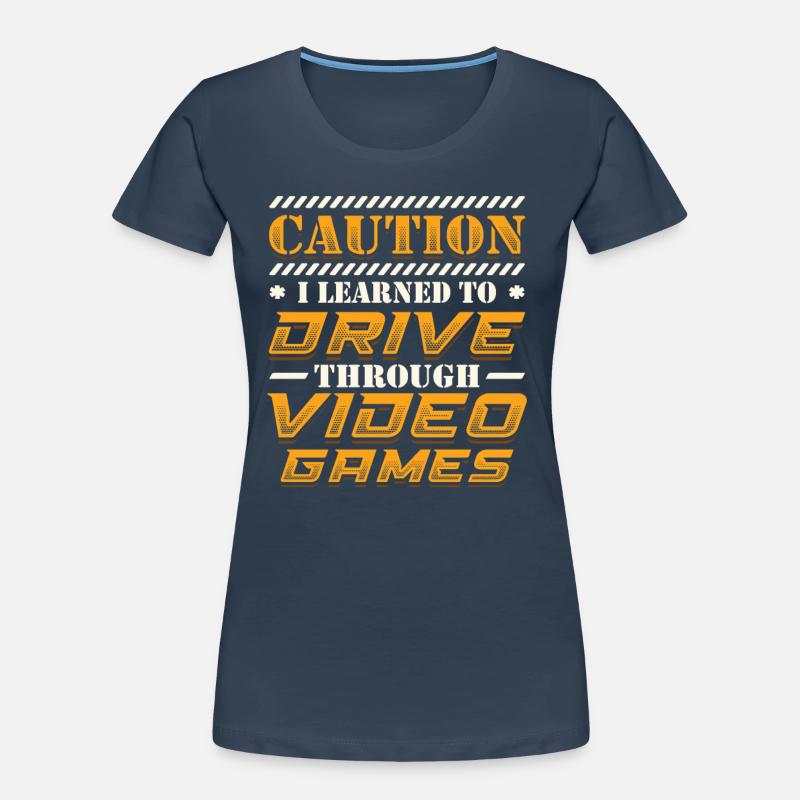 Caution, I have passed the driving test. Women's Premium Organic T-Shirt