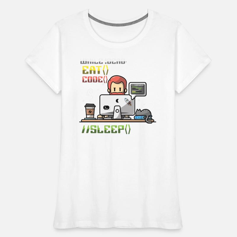 Programmierer,Computerprogrammierer,Witz Frauen Premium Bio T-Shirt