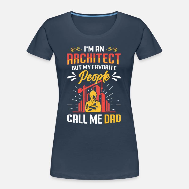 Ich Bin Ein Architekt Frauen Premium Bio T-Shirt