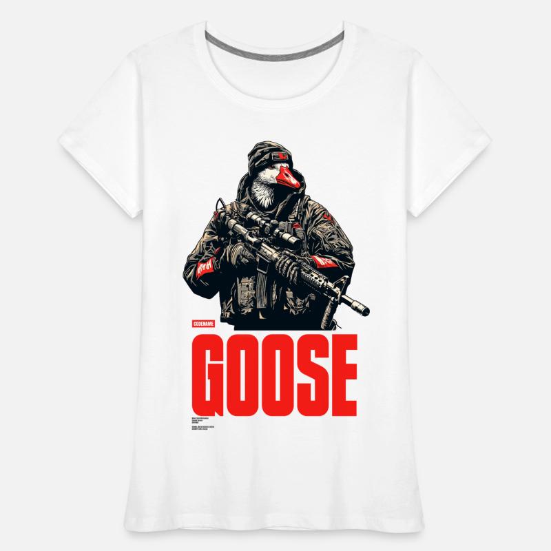 Codename Goose Frauen Premium Bio T-Shirt