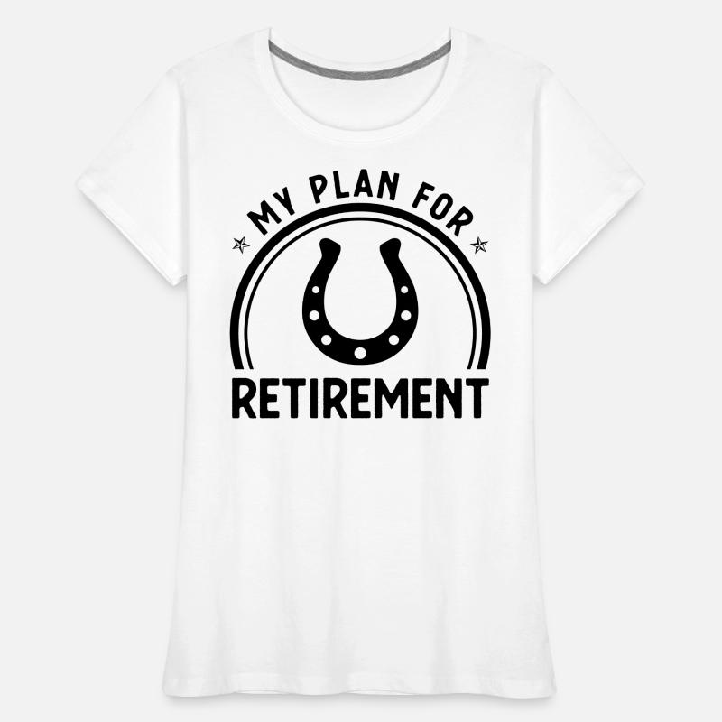 Mon plan de retraite 2 - T-shirt bio Premium Femme