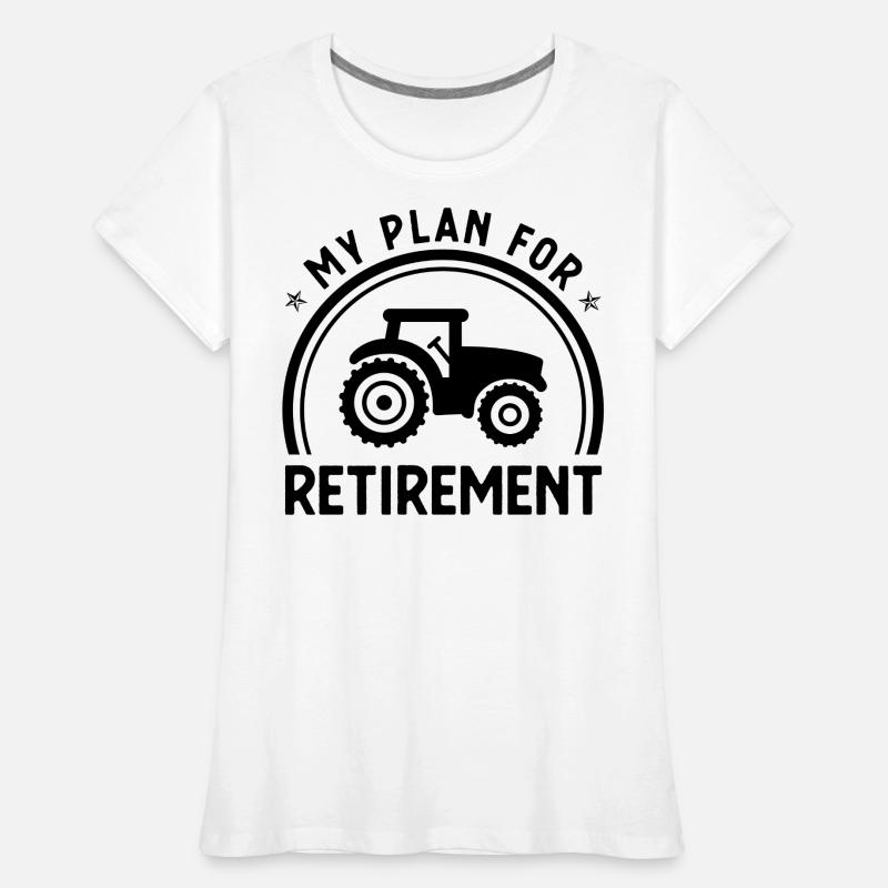 Mon plan de retraite - T-shirt bio Premium Femme