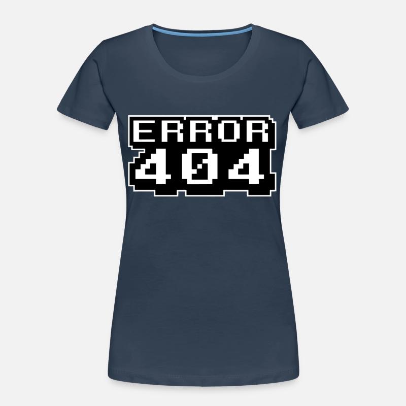 Computer programmierer Internet - Fehler 404 Frauen Premium Bio T-Shirt