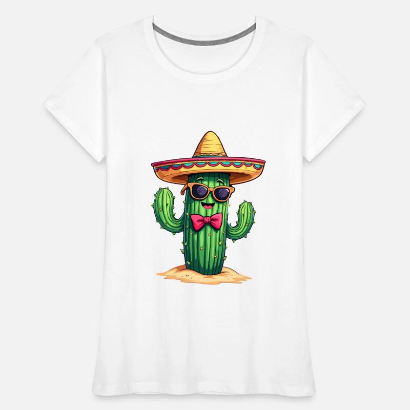 Plus qu’un simple comptable, cactus T-shirt bio Premium Femme