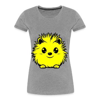 Igel Tier Baby - Frauen Premium Bio T-Shirt -  - Vorne - Mia (176cm)
