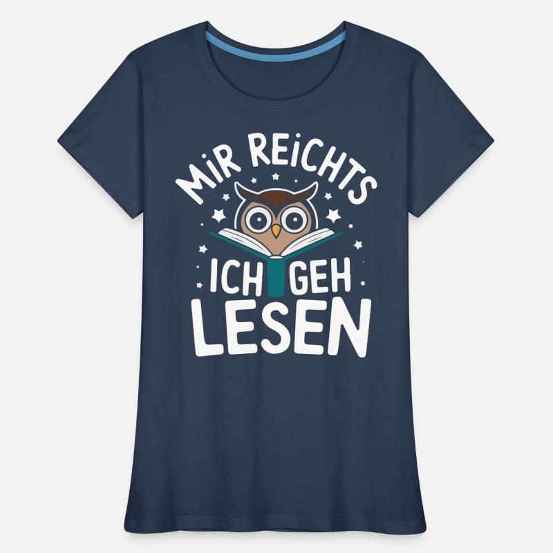 Nachteule Eule Eulen Vogel Frauen Premium Bio T-Shirt
