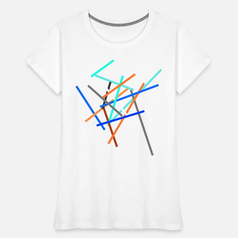 Abstract Modern Scifi Construct Women's Premium Organic T-Shirt
