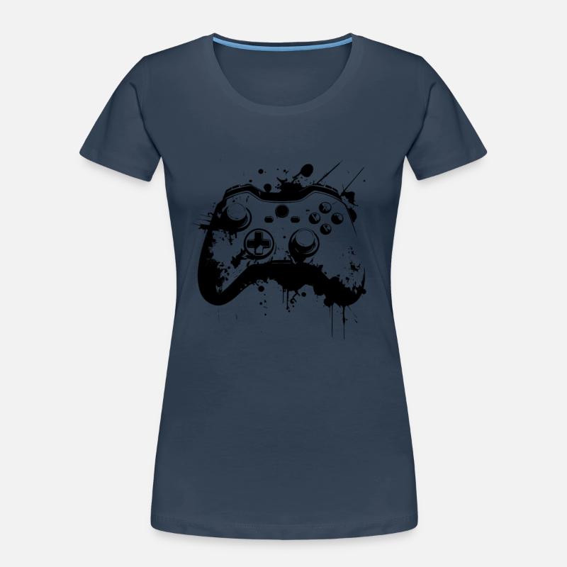 Cool Gaming Controller - Design for Young Gamers Women's Premium Organic T-Shirt