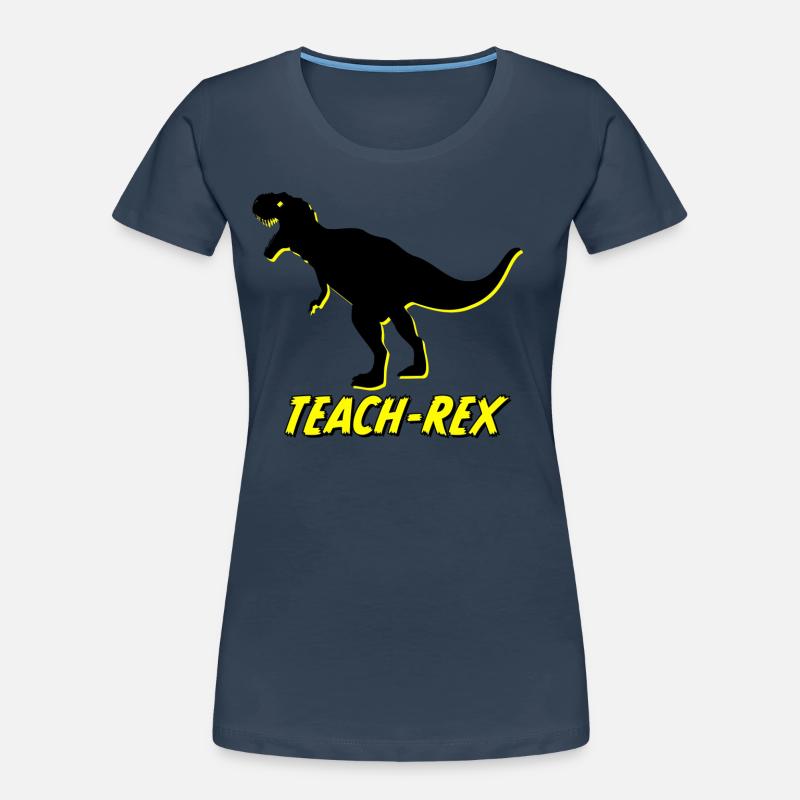 Teach-Rex T-shirt bio Premium Femme