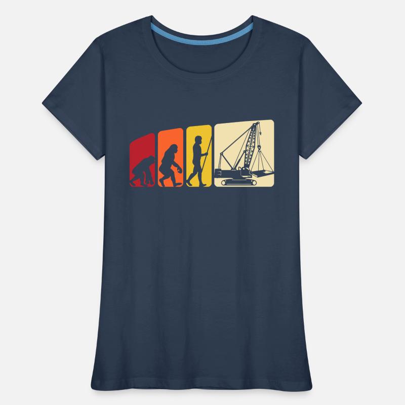 Grutier Evolution Grutier T-shirt bio Premium Femme