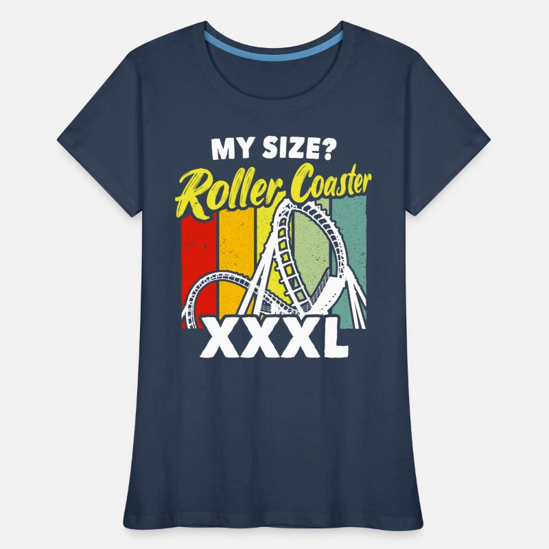 Roller Coaster Roller Coaster Riders Women's Premium Organic T-Shirt