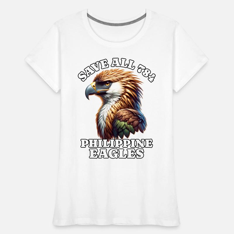 Sauvez Monkey Eagle T-shirt bio Premium Femme