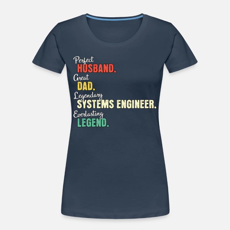 Systems Engineer Dad Women's Premium Organic T-Shirt