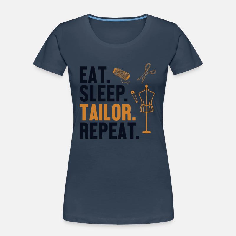 Manger Dormir Tailleur Répéter Tailleur Maître T-shirt bio Premium Femme