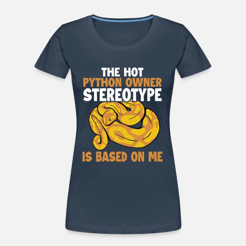 Stéréotype du propriétaire de Hot Python basé sur Me Banana T-shirt bio Premium Femme