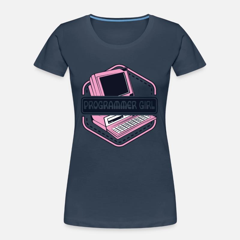Programmer Girl Software Engineer Developer Women's Premium Organic T-Shirt