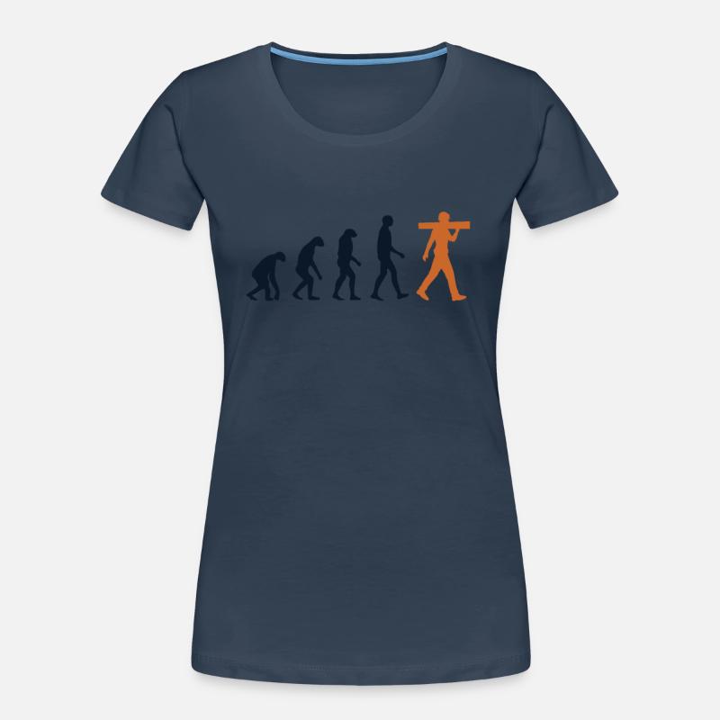 Carpenter Evolution Carpenter Wood Mechanic Women's Premium Organic T-Shirt