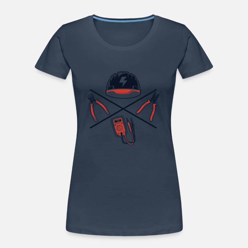 Electrical Engineer Electrician Electronics Technician Women's Premium Organic T-Shirt