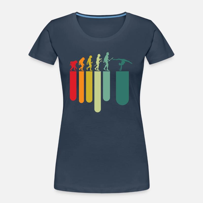 Évolution Gymnastique T-shirt bio Premium Femme