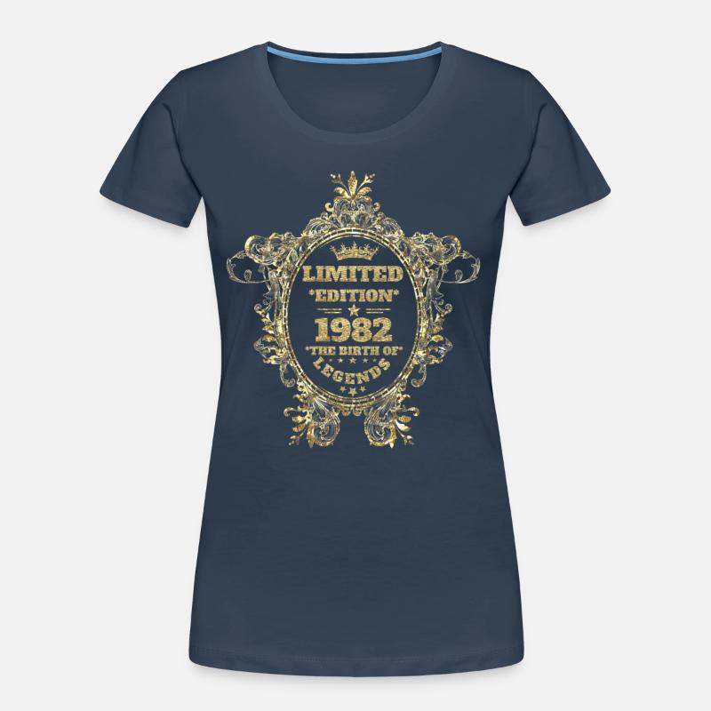 1982 T-shirt bio Premium Femme