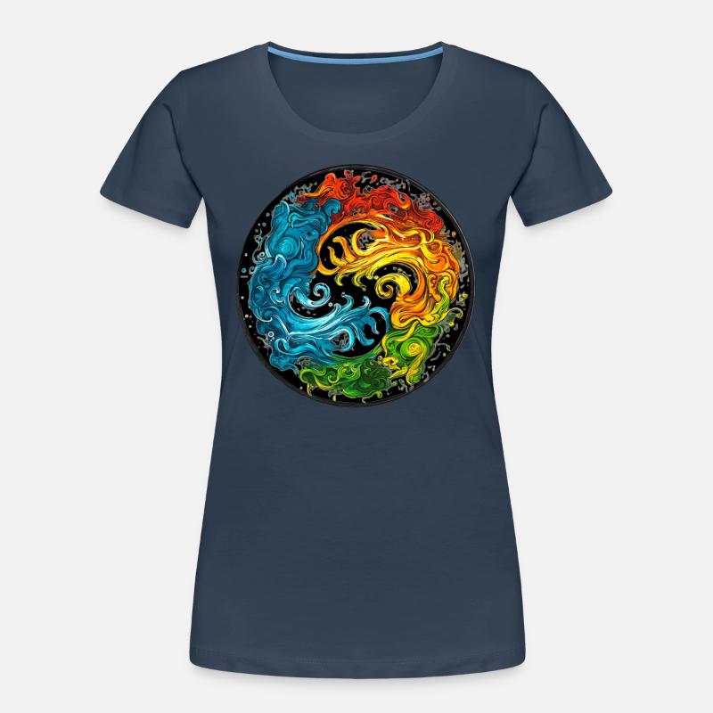 Les éléments T-shirt bio Premium Femme