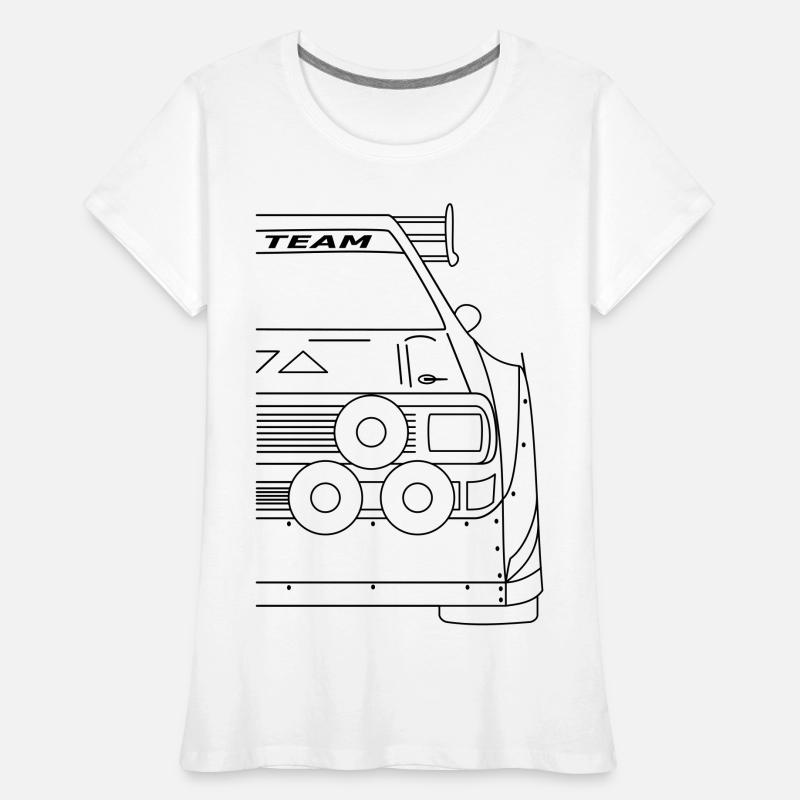 Rallye S1 E2 Sport Quattro Front Frauen Premium Bio T-Shirt
