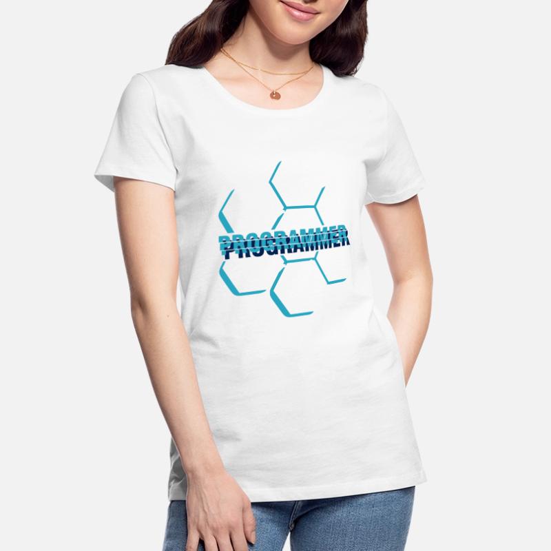 Computer programmer - Programmierer Frauen Premium Bio T-Shirt