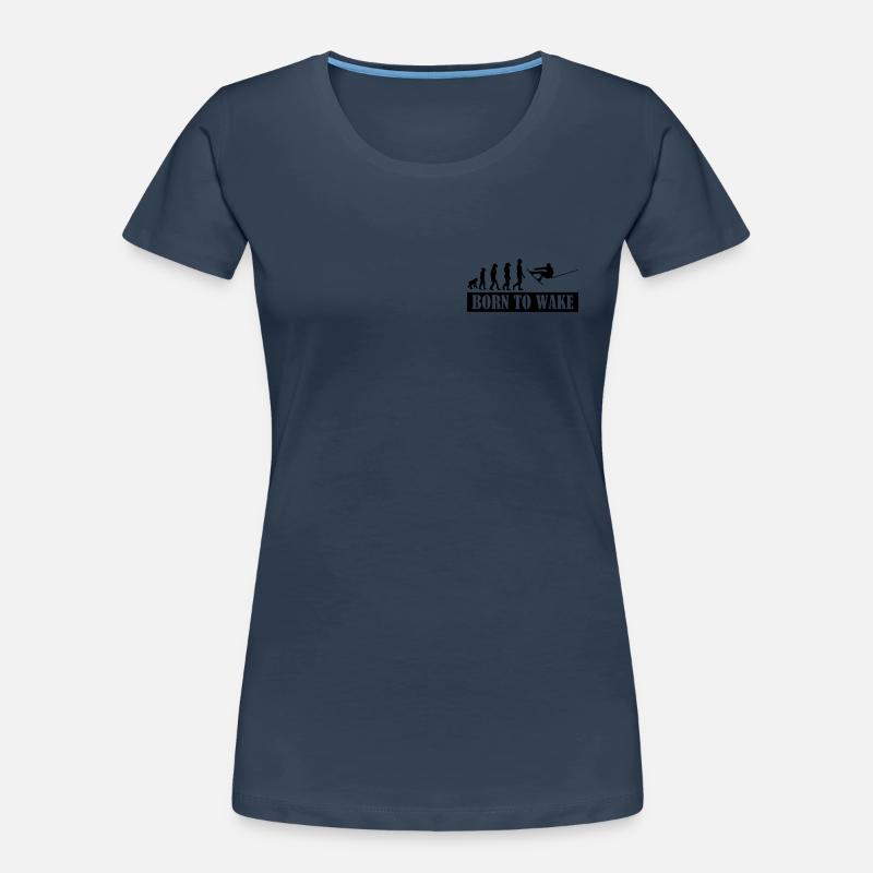 Wakeboard,Shred,Wakeboarder,Wakeboarding,Wake T-shirt bio Premium Femme