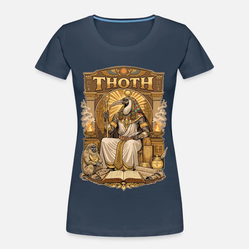 Trône de THOTH T-shirt bio Premium Femme