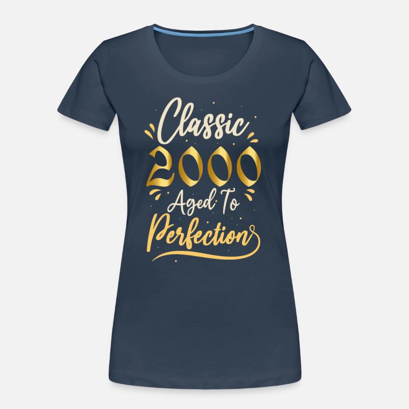 Geburtstag 2000 Geschenk 2000 Classic 2000 Frauen Premium Bio T-Shirt