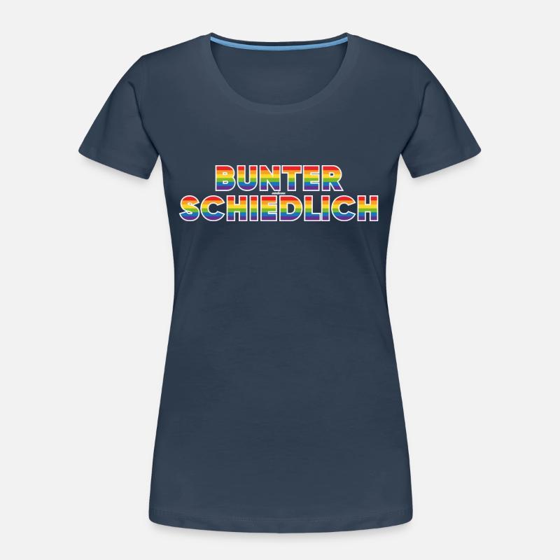 Einzigartig Anders. Bunterschiedlich Frauen Premium Bio T-Shirt