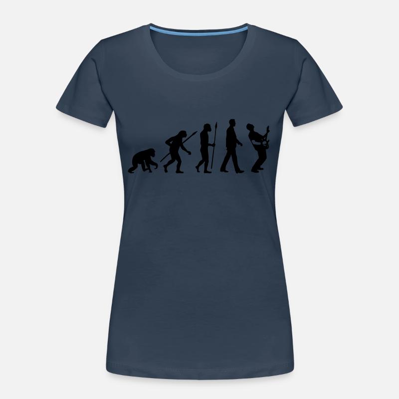 evolution_rocks_032012_l1c - Frauen Premium Bio T-Shirt - 