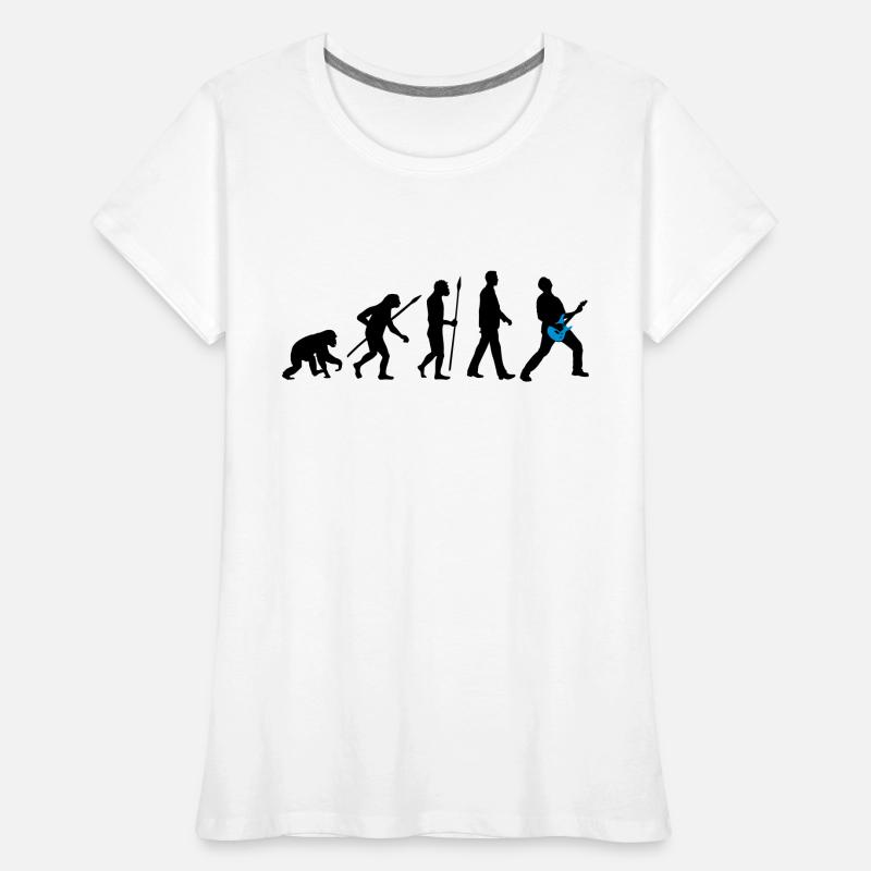 evolution_rocks_032012_d_2c Women's Premium Organic T-Shirt