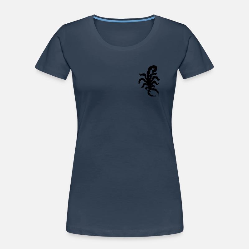 scorpion T-shirt bio Premium Femme