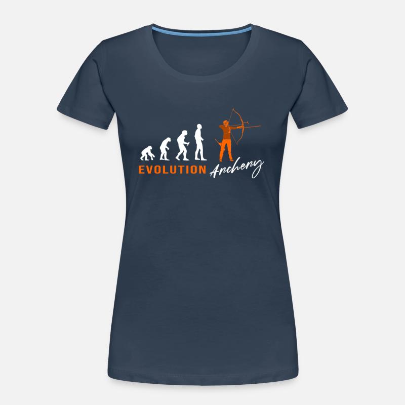 Evolution archery archer bow Women's Premium Organic T-Shirt