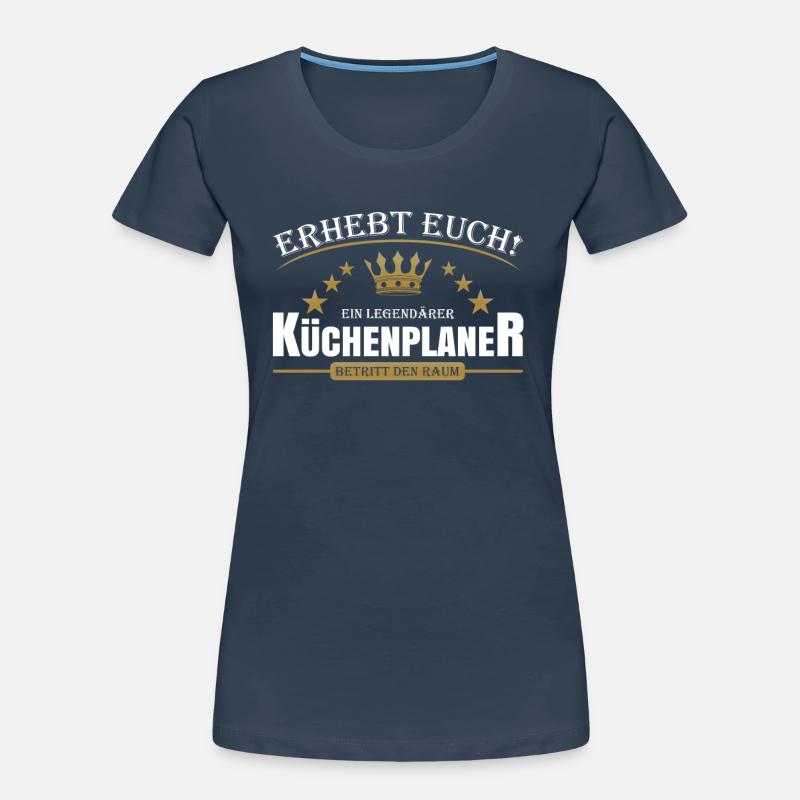 Küchenplaner Frauen Premium Bio T-Shirt