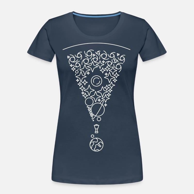 Télescope spatial James Webb T-shirt bio Premium Femme