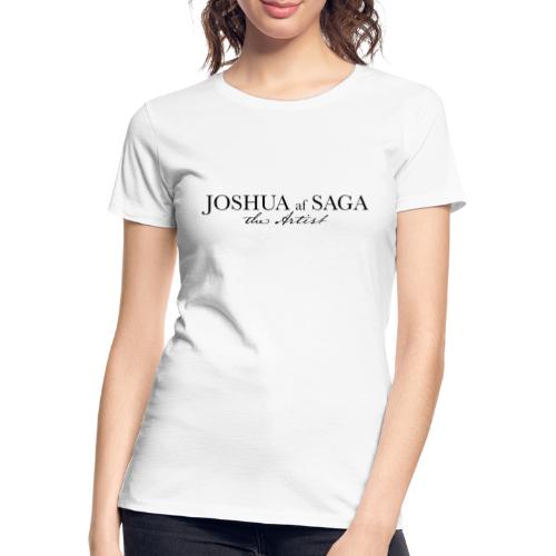 Joshua af Saga - The Artist - Black - Ekologisk premium-T-shirt dam