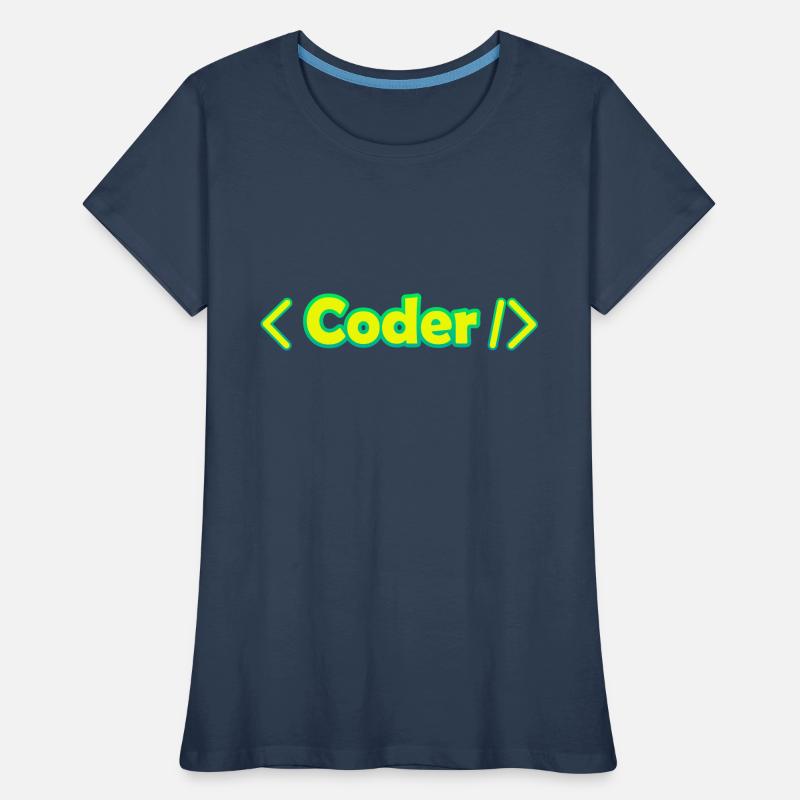 Coder Women's Premium Organic T-Shirt