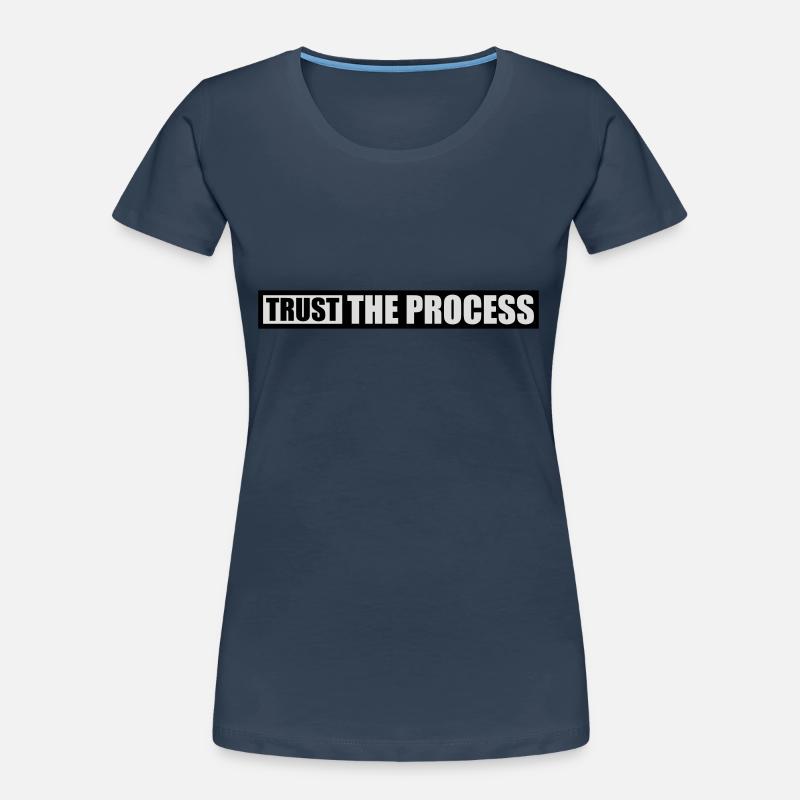 faire confiance au processus Devis T-shirt bio Premium Femme