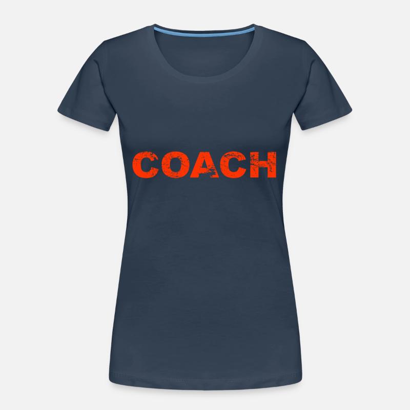Coaching Coach Formation Dire Coach T-shirt bio Premium Femme