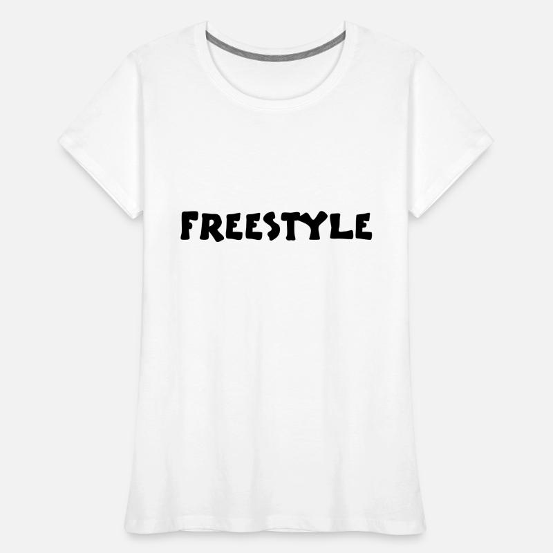 freestyle2_vec_1 Women's Premium Organic T-Shirt